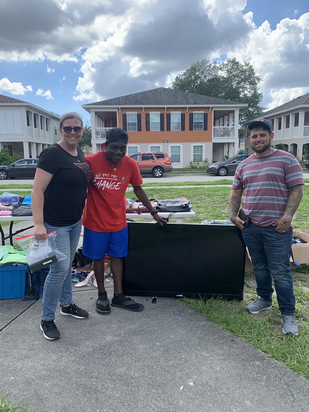 Giving away furniture and household goods
